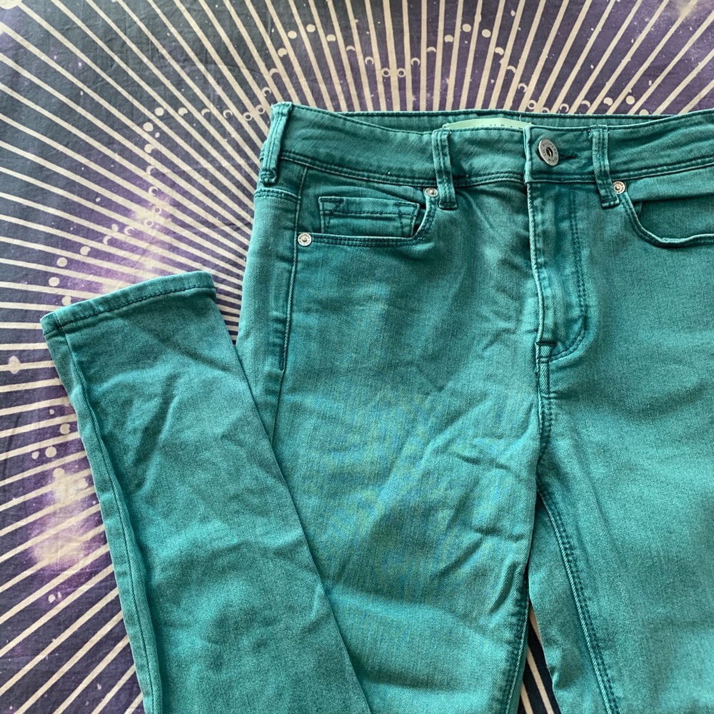 Teal Bullhead Jeans